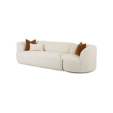Fickle 2-Piece Chaise Modular Sofa
