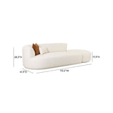 Fickle   2-Piece Chaise Modular LAF Sofa