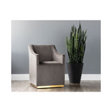 Zane Wheeled Lounge Chair - set of 2