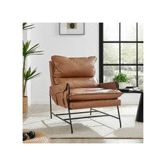Thierry PU Accent Arm Chair