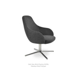 Gazel Arm Oval Lounge Chair