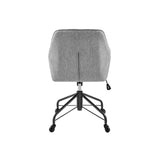 Thompson KD Fabric Swivel Office Arm Chair