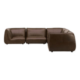 Moe's Zeppelin Classic L Sectional - Leather