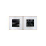 Sunpan Split Personality  - Framed Canvas