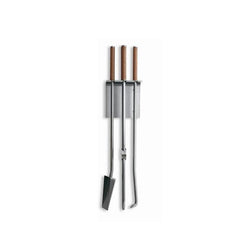 Conmoto Peter Maly Wall-mounted Fireside Tools