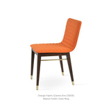 Sohoconcept Corona Wood Dining Chair - Upholstered