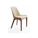 B&T  Hudson Side Chair - Wood Legs