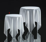 Essey Illusion Side Table - Ice white