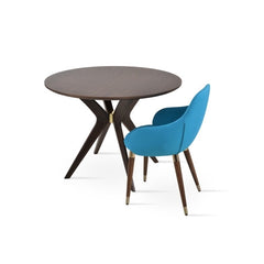 Pavilion Round Dining Table - Wood