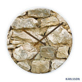 Karlsson Rock Glass Clock