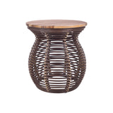 Quito Rattan Side Table