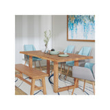 Windsor KD 79" Live-Edge Dining Table