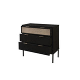 Caine KD Rattan Chest 3 Drawers