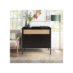 Caine KD Rattan Chest 3 Drawers