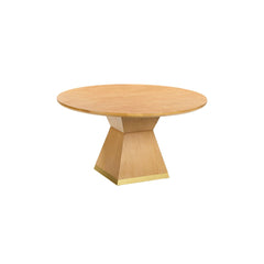 Nolan  Wood Round Dining Table