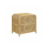 Tina Natural Rattan Nightstand