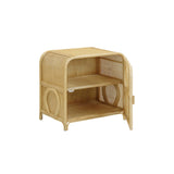 Tina Natural Rattan Nightstand