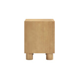 Miles Rubberwood Nightstand