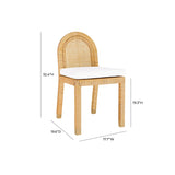 Amara  Arched Back  Dining Chair