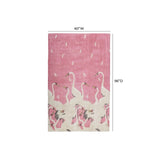 Flamingo Pink 5' x 8' Area Rug