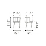 Adele Chair - set of 2