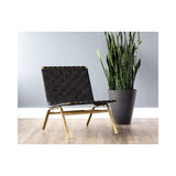Omari Lounge Chair Gold - set of 2