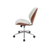 Shaun KD PU Bamboo Office Chair - Fabric