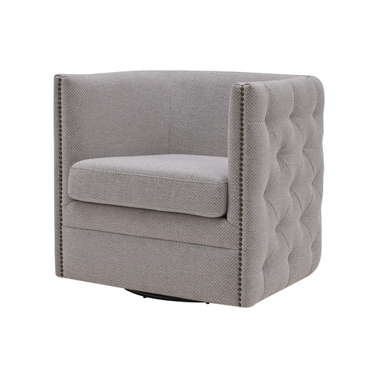Leslie Fabric Swivel  Chair