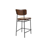 Moe's Sailor Counter Stool - Leather