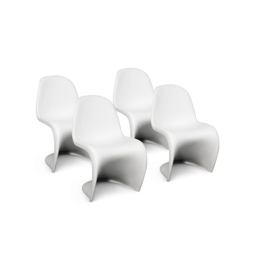 Groovy Molded PP Chair - set of 4