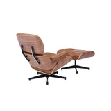 Grayson PU Lounge Chair and Ottoman
