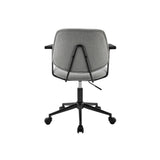 Noah KD Fabric Swivel Office Arm Chair
