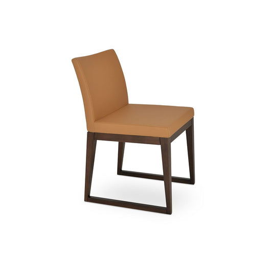 Sohoconcept Aria Sled Wood  Dining Chair