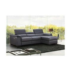 J&M Furniture Allegra Premium Leather Sectional