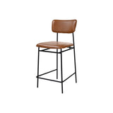 Moe's Sailor Counter Stool - Leather