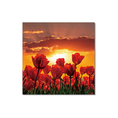 J&M Premium Acrylic Wall Art - Flowers in Bloom