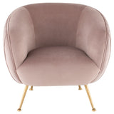 Nuevo Sofia Occasional Chair - Gold Legs