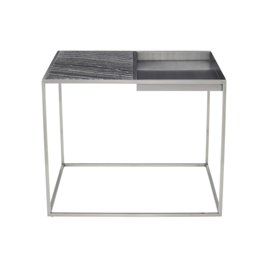 Nuevo Corbett Side Table - Steel