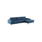 Nuevo Colyn Sectional Sofa - Brushed Stainless Steel