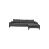 Nuevo Colyn Sectional Sofa - Black Legs