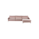 Nuevo Anders Sectional Sofa - Silver Legs