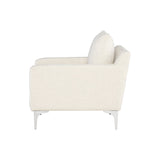 Nuevo Anders Lounge Chair - Silver Legs