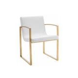Nuevo Clara Dining Chair - Gold