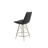 Mobili Modern Counter Electra Stool - Dowel Base