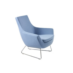 Mobili Modern Joy Arm Lounge Chair - Wire