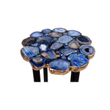 Azul Agate Accent Table