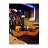 B&T Green Swivel Lounge Chair
