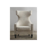 TOV Gramercy Linen Wing Chair