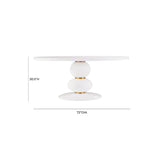 Arianna 72" Round Dining Table