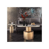 Terzo  Marble Side Table